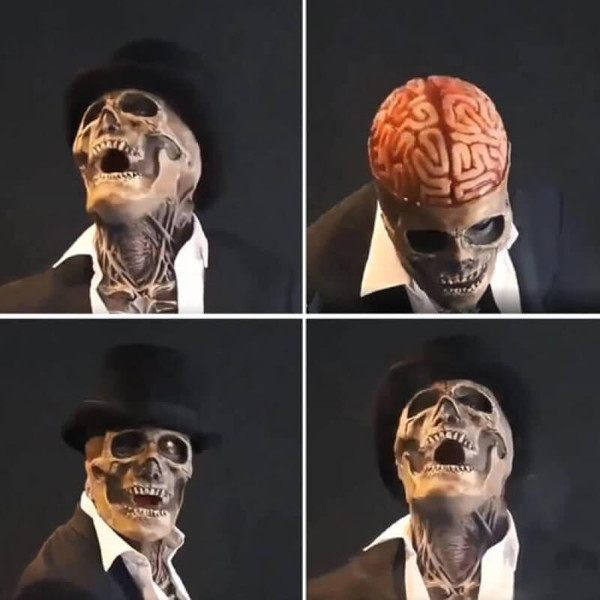 Halloween Skeleton Mask zaxx