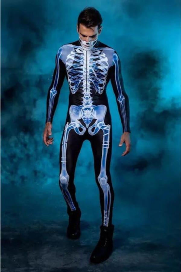 Skeleton Costume for Halloween - Costume zaxx