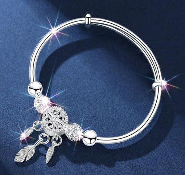 Dreamcatcher Silver Bracelet zaxx