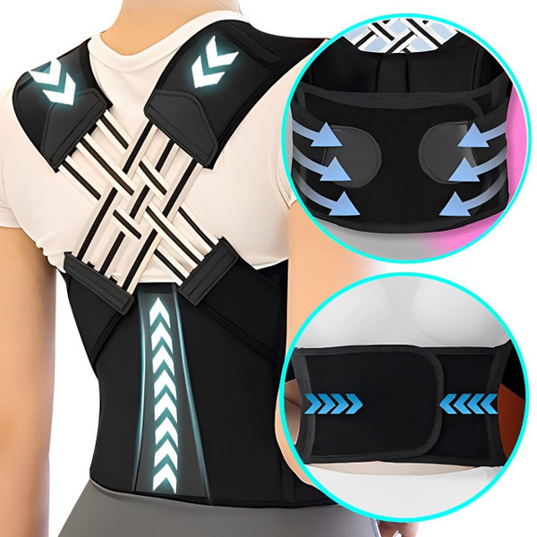 Posture Corrector for Back Pain Relief zaxx
