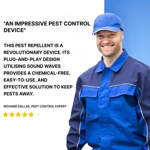 Ultrasonic Repeller for Mice, Rats, and Spiders zaxx