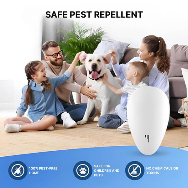Ultrasonic Repeller for Mice, Rats, and Spiders zaxx