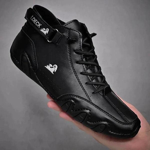 High-top leather trainers for men – New collection High-top leather trainers for men – New collection zaxx