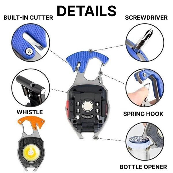 Multifunctional Survival Keyring zaxx