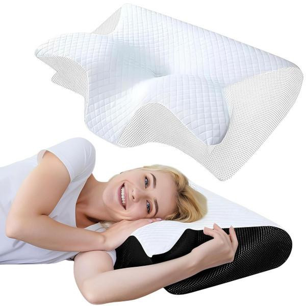 Ergonomic Memory Foam Cervical Pillow – Neck Support zaxx