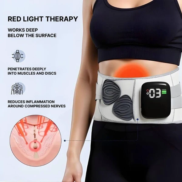 Heated Lumbar Belt for Sciatica zaxx