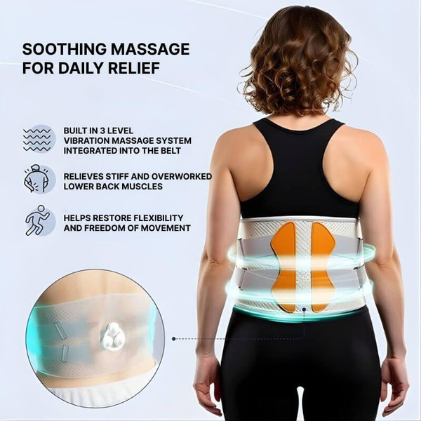 Heated Lumbar Belt for Sciatica zaxx