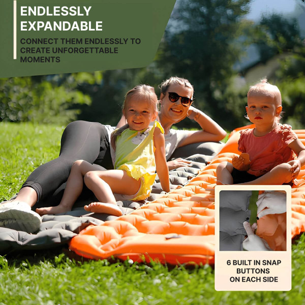Inflatable Single Camping Mattress – For Beach and Hiking zaxx