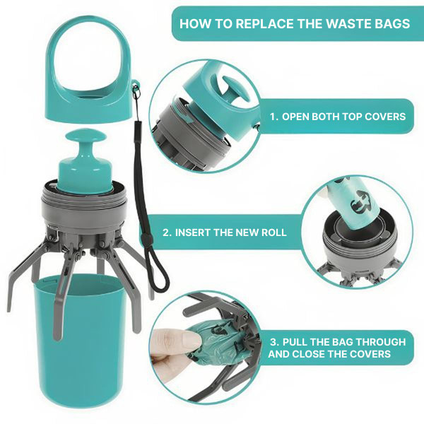 Portable Dog Pooper Scooper zaxx