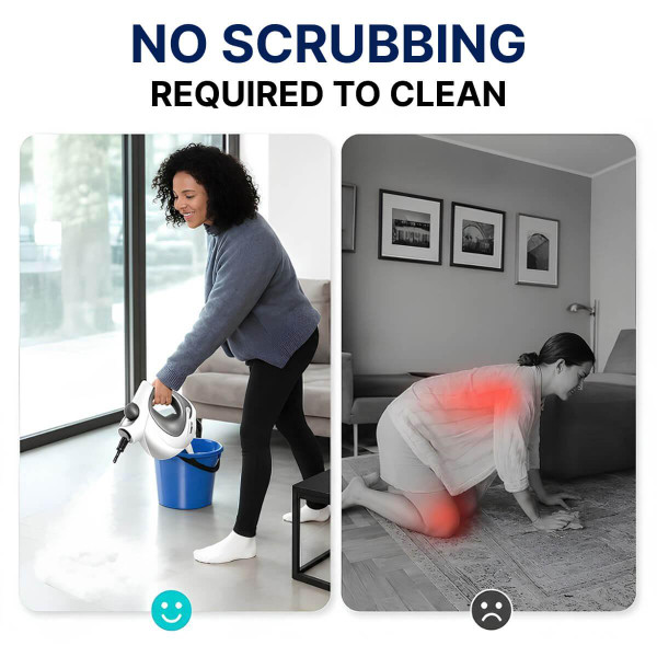 Portable High-Pressure Steam Cleaner zaxx