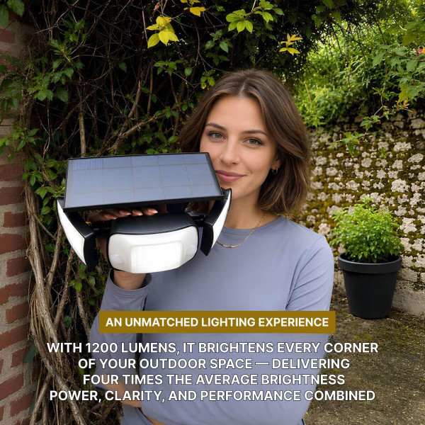 Outdoor Solar Light With Motion Sensor zaxx