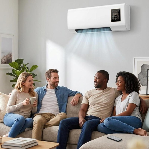 Portable Wall-Mounted Air Conditioner with No Outdoor Unit zaxx