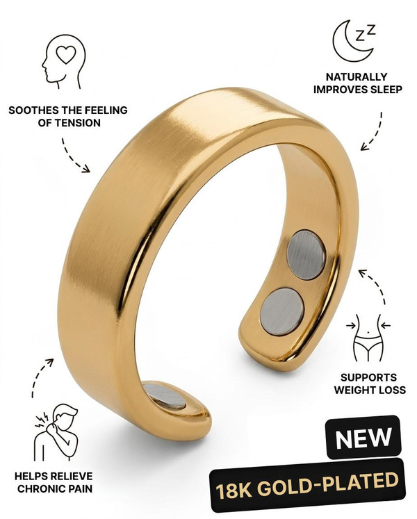 Magnetic Therapy Ring – Anti-Stress and Wellbeing zaxx