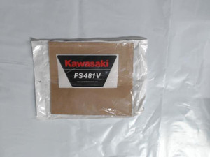 Genuine Kawasaki OEM LABEL-BRAND Part# 56080-0753 56080-0949