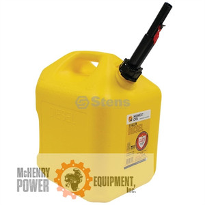 5 Gallon Plastic Diesel Fuel Can   Part# 765-512