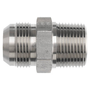Hydraulic Adapter  Male JIC 37° to Male NPT Solid Adapter    3001-1380