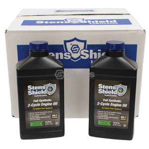 2-Cycle Engine Oil For 50:1 Full Synthetic, Twenty-four 12.8 oz. bottles