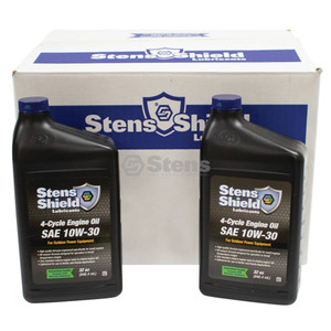 4-Cycle Engine Oil For SAE 10W-30, Twelve 32 oz. bottles