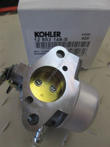 Genuine OEM Kohler KIT CARBURETOR W/GASKETS part# 12 853 148-S