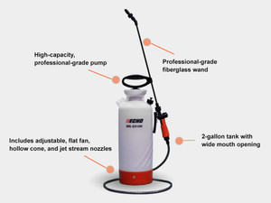 Echo 2 GAL (7.5L) HANDHELD MANUAL SPRAYER Model# MS-2310H