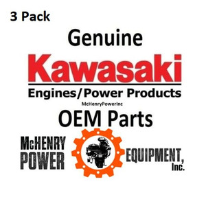 3 Pack of Genuine Kawasaki BOLT 6X12 Part# 92154-2687