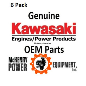 6 Pack of Genuine Kawasaki BALL Part# 92140-0026