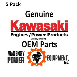 5 Pack of Genuine Kawasaki BOLT-FLANGED 6X16 Part# 130BA0616