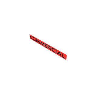 Genuine Toro DECAL-COMMERCIAL Part# 117-3591