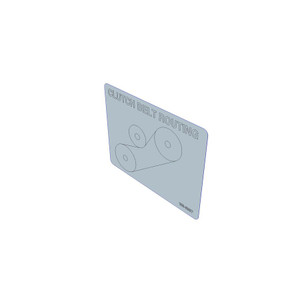 Genuine Toro DECAL-ROUTING, CLUTCH BELT Part# 108-5957