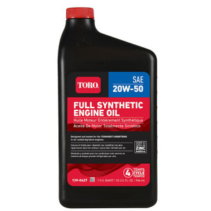 Genuine Toro OIL-ENGINE, 20W50 Part# 139-0627