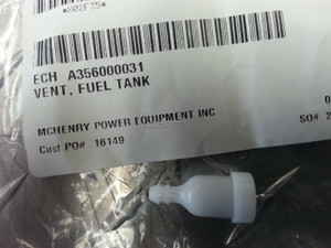 Genuine Echo / Shindaiwa VENT, FUEL TANK part # A356000031