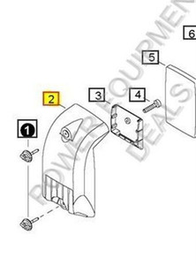 Genuine Echo / Shindaiwa LID, CLEANER Part# A232000551
