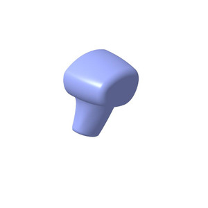 Genuine Toro HANDLE-PLASTIC, LEVER RAISE TINE Part# 134-5615