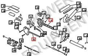 Genuine Echo BRACKET SET, THROTTLE Part# 17800352130