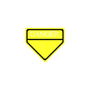 Genuine Toro DECAL-DANGER Part# 43-8480