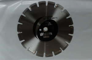 Genuine Echo Shindaiwa 12' Diamond saw blade (Asphalt Gray) 80650