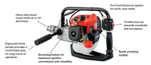 ECHO 25.4cc Engine Drill Reversing PRODUCT ID EDR-260