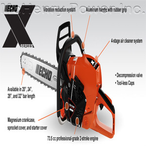 ECHO CHAIN SAW CS-7310P WITH 28"" BAR AND CHAIN