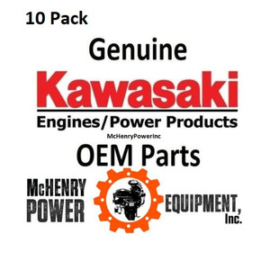 10 Pack of Genuine Kawasaki WASHER-PLAIN Part# 411AA0800
