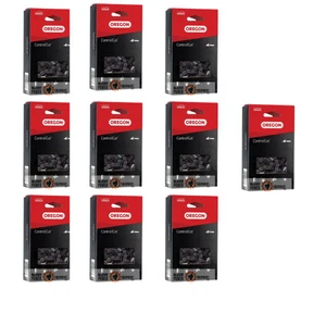 10 PACK Oregon CHAIN 3/8.050 POWERCUT  Part # 72EXJ070G