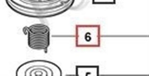 Genuine Echo / Shindaiwa SPRING, TORSION Part# V452000150