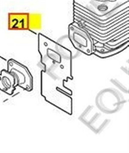 Genuine Echo / Shindaiwa SHIELD, INTAKE HEAT Part# V103000530