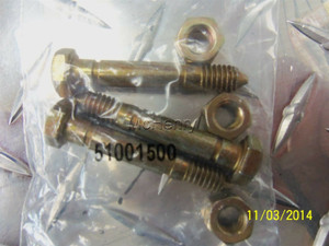 Ariens Gravely 3 Pack Deluxe Professional Shear Pin & Nut 3 PK Part# 51001500