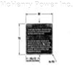 Genuine Ariens Zero Turn Mower Decal, Warning - Slope Part# TCU15907