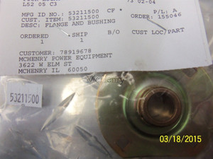 Genuine Ariens FLANGE AND BUSHING Part # 53211500