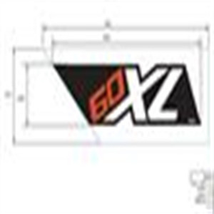 Genuine Ariens Lawn Mower Decal, Left Hand Side Panel 60 xl Part# 07800708