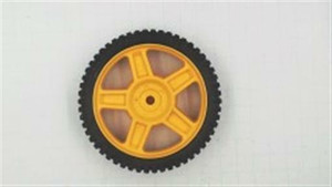 AYP SEARS HUSQVARNA WHEEL.8X1.75.S.YEL.RAD3.5SPOKE Part# 532437177
