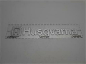 Genuine AYP SEARS HUSQVARNA DECAL.BADGE.170MM.TEXTLOGO. Part# 581627301