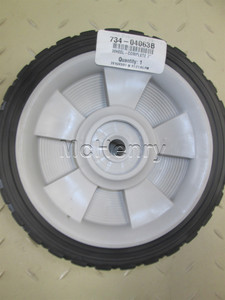 Genuine MTD  WHEEL-COMPLETE 7in.  Part # 734-04063B