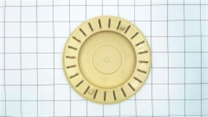 Genuine MTD  Part HUBCAP-WHEEL BEIGE W 731-07048